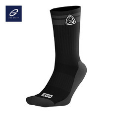 EGO SPORT EG301 ถุงเท้าลำลอง ยาวครึ่งแข้ง สีดำ