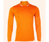 EGO SPORT EG6169 เสื้อโปโลชายเบสิคแขนยาวสีส้มแสด (99.95% Anti-Bacteria)