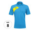 EGO SPORT EG1011 KIDS เสื้อฟุตบอลคอวีปก (เด็ก) สีฟ้า