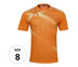 EGO SPORT EG5116 KIDS เสื้อฟุตบอลคอกลม สีส้มแสด