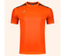 EGO SPORT EG5132 เสื้อฟุตบอลคอกลมตัดต่อบ่าแขนสั้น สีส้ม