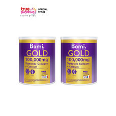 Bomi Gold Dipeptide Collagen Plus Calcium โบมิโกลด์ พรีเมียมคอลลาเจน ขนาด 100 กรัม จำนวน 2 กระปุก