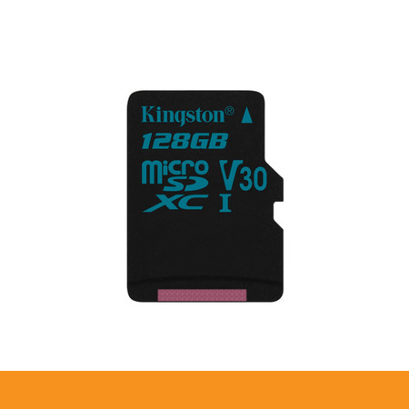 KINGSTON SDCG2/128GB CARD MICRO SD 128GB ACTION CRMERA UHS-I U3 ULTRA HIGH SPEED CLASS3 READ 90MB/S WRITE 45 MB by Speed Computer