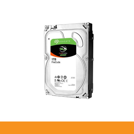 SEAGATE HARDDISK PC ST10000DX002 INTERNAL FIRECUDA 1.0TB 3.5INC COMPUTE SSHD+NAND FLAS 8GB SPEED:7200RPM CACHE 64MB SATA6GB/S 5YEAR by Speed Computer