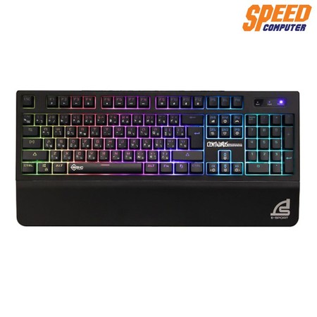 SIGNO KEYBOARD GAMING KB730 RUBBER DOME SW 7 COULER by Speed Computer