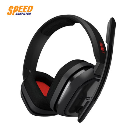 LOGITECH GAMING HEADSET ASTRO A10 GREY/RED by Speed Computer