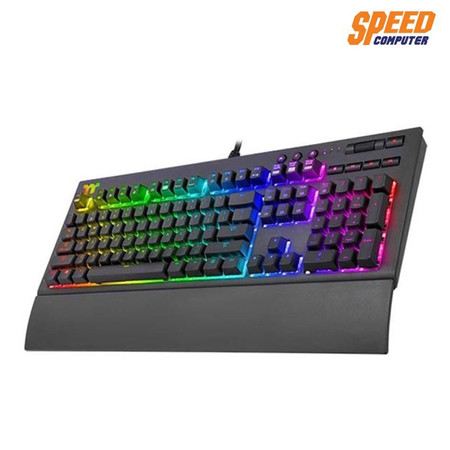 TT PREMIUM KEYBOARD X1 RGB PLUS CHERRY MX BLUE SW THAI by Speed Computer