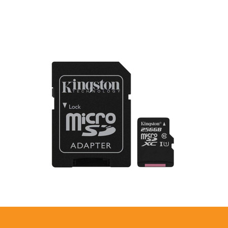 KINGSTON SDCS/256GB CARD MICRO SD 256GB CLASS10 80MB. LIFETIME by Speed Computer