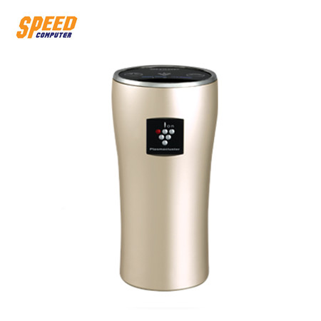 CAR ION GENERATOR (เครื่องฟอกอากาศในรถยนต์) SHARP รุ่น IGDC2B-GOLD (สีทอง) by Speed Computer
