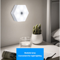 Mosinai Quantum Lamp LED Splicable Lamp DIY Lamp Touch Sensitive Lighting Hexagonal Lamps Night Light Remote Control Wall Lamp Night Light