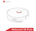 หุ่นยนต์ดูดฝุ่นถูพื้น อัจฉริยะ Roborock S6 Pure สีขาว (White Color) - Robotic Vacuum and Mop Cleaner (Global Version)