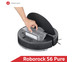 หุ่นยนต์ดูดฝุ่นถูพื้น อัจฉริยะ Roborock S6 Pure สีดำ (Black Color) - Robotic Vacuum and Mop Cleaner (Global Version)