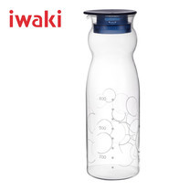 Iwaki ขวดน้ำพร้อมฝา ขนาด 1300 ml. - สีน้ำเงิน