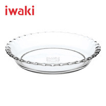 Iwaki จานขอบหยักแก้วโบโรซิลิเกท 7.5 inch