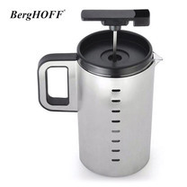 BergHOFF เหยือกกาแฟแบบกด 800 ml. พร้อมช้อนตักกาแฟ