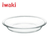 Iwaki จานแก้วโบโรซิลิเกท 9 inch