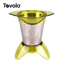 Tovolo ที่กรองชาแบบวางในถ้วย