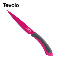 Tovolo มีดสเตนเลส ขนาด 5 นิ้ว Slicing Knife สีชมพู Fuchsia
