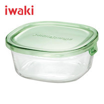 Iwaki ภาชนะแก้วบรรจุอาหาร ขนาด 450 ml. รุ่น K3240N-P - สีเขียว
