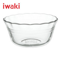 Iwaki ชามขอบหยักแก้วโบโรซิลิเกท 180 ml. Basic Series : Custard Cup