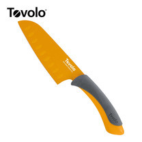 Tovolo มีดซันโตกุ ขนาด 5.5 นิ้ว Santoku Knife สีส้ม Butternut