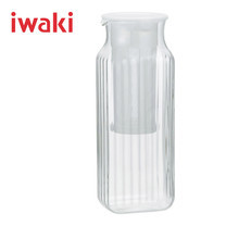 Iwaki ขวดน้ำพร้อมฝาและที่กรอง ขนาด 1000 ml. - สีขาว