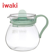 Iwaki กาชงชาเนื้อแก้ว ขนาด 400 ml. - สีเขียว