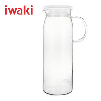 Iwaki เหยือกน้ำฝาสีขาว ขนาด 1000 ml.