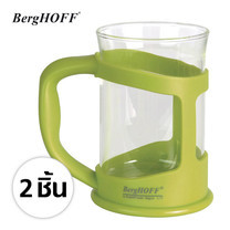 BergHOFF แก้วกาแฟ 2 ใบ - สีเขียว