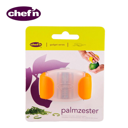 Chef'N เครื่องขูดผิวส้มและมะนาว รุ่น Palmzester - สีส้ม