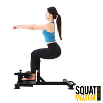 Homefittools-เครื่องสควอท เครื่องออกกำลังกาย บริหารขาและหน้าท้อง เครื่องช่วยสควอท Squat Exercise Machineม้านั่งสควอท ม้านั่งเล่นขา