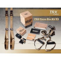 เชือกออกกำลังกาย TRX เชือกออกกำลังกาย TRX Pro : T3 Suspension Training Kit  Free DVD