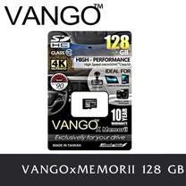 VANGO เมมโมรี่การ์ดชนิด Micro SD ขนาด 128Gb Class 10 เมมโมรี่สำหรับกล้องโดยเฉพาะ