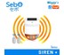 SebO Siren+ ระบบไซเลนไล่โจรแบบไร้สาย มีโซล่าเซล ใช้ภายนอกได้