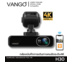 VANGO H30 กล้องติดรถยนต์ บันทึกการเดินทางคมชัดระดับ 4K ดูกล้องด้วยแอปพิเคชั่นบนมือถือ