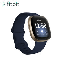 Fitbit Versa 3 สมาร์ทวอทช์สายสุขภาพ รุ่น Versa 3 สวมใส่สบาย ติดตามกิจกรรมสุขภาพ มาพร้อมระบบ GPS ในตัว รับประกันสินค้า 1 ปี