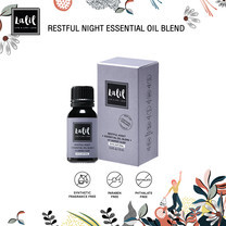 LALIL Restful Night Essential Oil Blend 10 ml เพื่อผู้ที่มีปัญหานอนไม่หลับ พักผ่อนไม่เป็นเวลาหรือสมองล้า