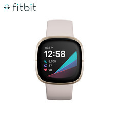 Fitbit Sense สมาร์ทวอทช์สายสุขภาพ รุ่น Sense ฟังก์ชั่นครบครัน มาพร้อมเซนเซอร์ EDA เพื่อบริหารจัดการความเครียด รับประกันสินค้า 1 ปี