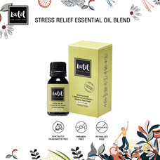 LALIL Stress Relief Essential Oil Blend 10 ml น้ำมันหอมระเหย สร้างบรรยากาศความหอมผ่อนคลาย ช่วยลดความตึงเครียด