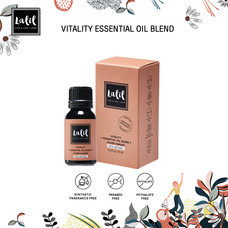 LALIL Vitality Essential Oil Blend 10 ml น้ำมันหอมระเหย รังสรรค์บรรยากาศที่สดชื่นและตื่นตัว กระตุ้นให้เกิดพลัง