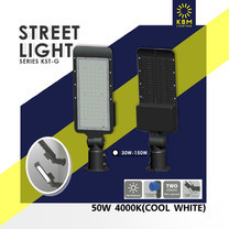 โคมไฟถนน Street Light 50 วัตต์ แสงคูลไวท์ รุ่น KSTG