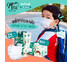 Minicare หน้ากากอนามัย สไตล์ญี่ปุ่น mask (เด็ก) แผ่นกรอง 3 ชั้น แบบกล่อง
