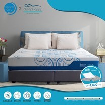 SleepHappy รุ่น Bliss (2ด้าน 2อารมณ์) ที่นอนพ็อกเก็ตสปริงในกล่อง ที่นอนเพื่อสุขภาพ หนา11นิ้ว 5ฟุต ส่งฟรีทั่วไทย