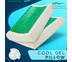 SleepHappy หมอนคูลเจลเมมโมรีโฟม เซ็ทคู่ สีเขียว Aloe vera Cool Gel-Memory Foam green color Curve