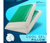 SleepHappy หมอนคูลเจลเมมโมรีโฟม เซ็ทคู่ สีเขียว Aloe vera Cool Gel-Memory Foam green color Square