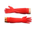 โพลี-ไบรท์ ถุงมือยางธรรมชาติ รุ่น Extra Long รัดข้อ คละสี (ชมพู/แดง) Size L จำนวน 12 คู่