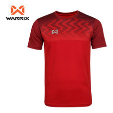 WARRIX เสื้อฟุตบอลคอกลมตัดต่อแขนสั้น WA-FBA573