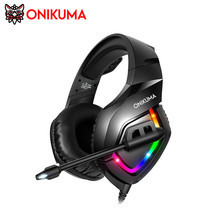 ONIKUMA K1B Gaming Headset รองรับการใช้งานบน PC, Mobile, PS4, Switch