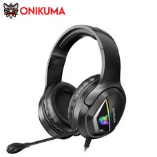 Onikuma X2 RGB Gaming Headset หูฟัง หูฟังมือถือ หูฟังเกมส์มิ่ง PC