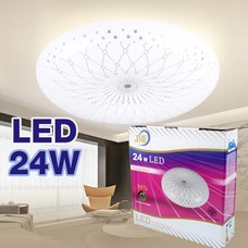 Telecorsa โคมไฟเพดาน JMF-CL24w-3 รุ่น 24w-led-ceiling-lamp-leafs-มอก-circle-06a-Song